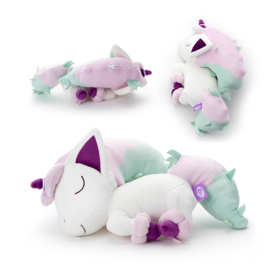 Officiële Pokemon knuffel Galarian Ponyta sleeping friends  +/- 26cm (lang) Takara tomy